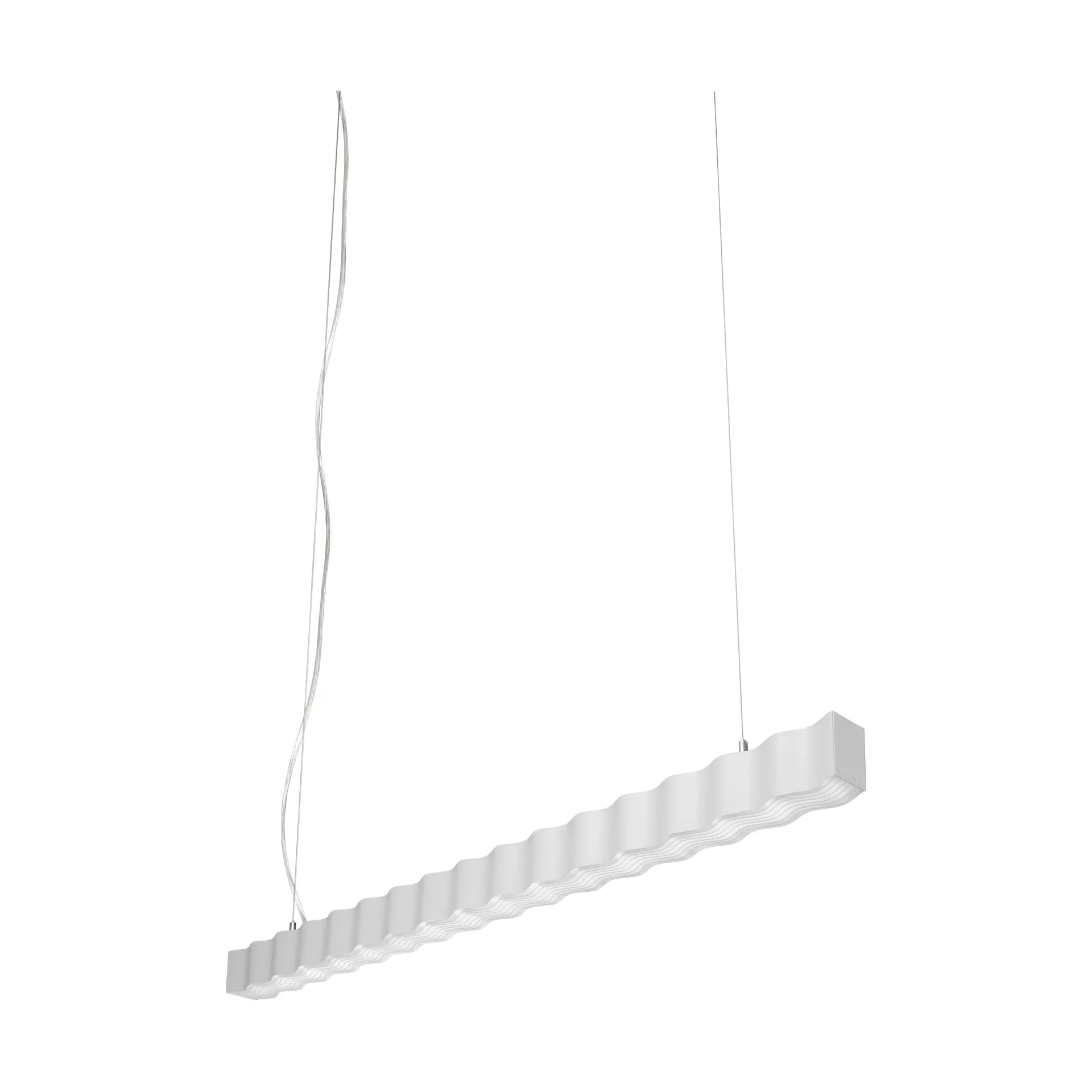 Superwave pendellampe, Hvit Oblure