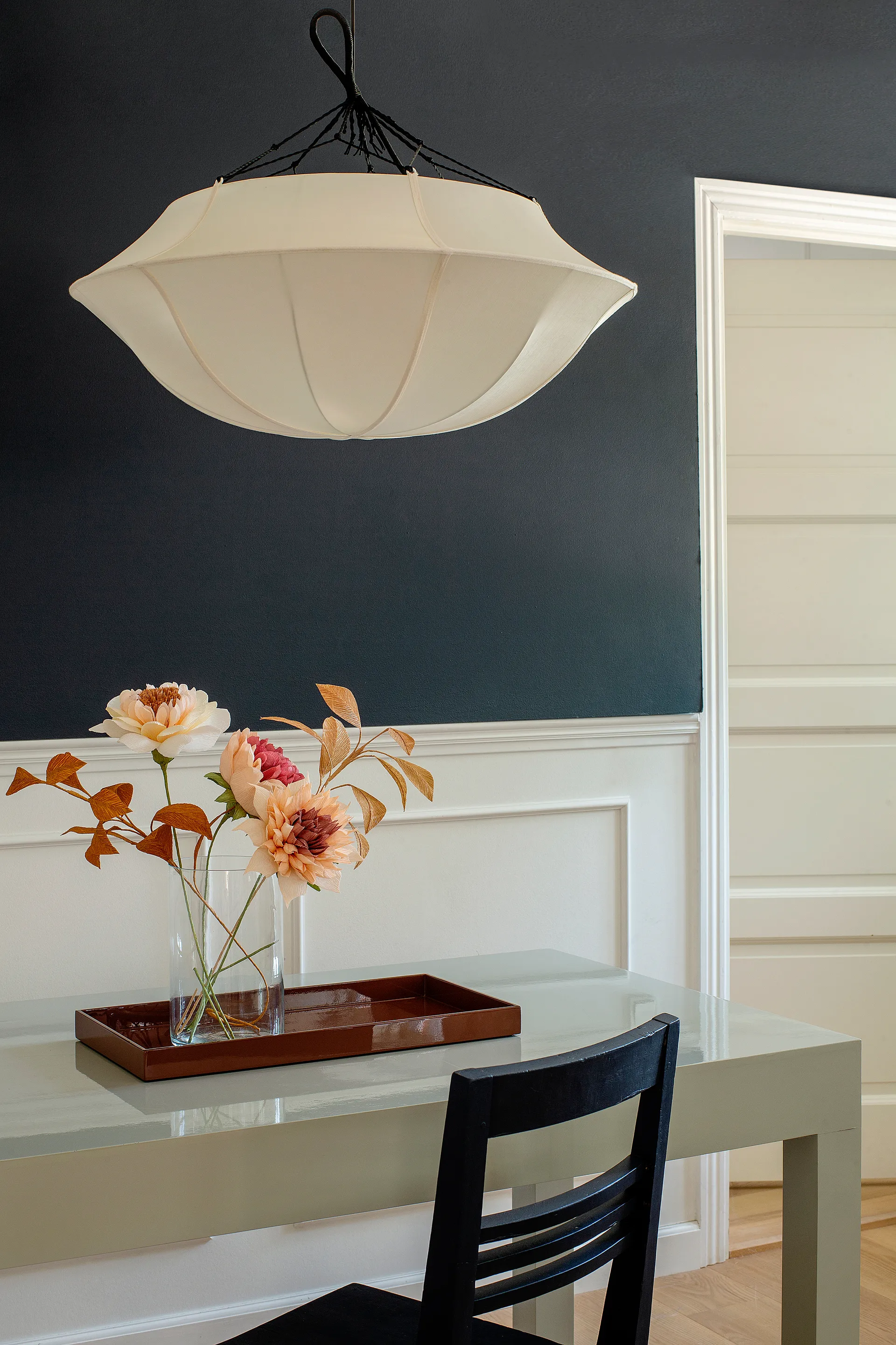 Indochina Classic Umbrella taklampe, Offwhite Oi Soi Oi