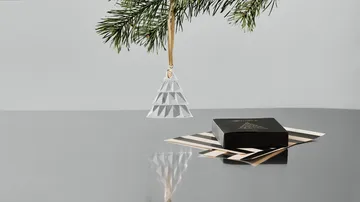 Årlig ornament høy - Gjennomsiktig - Orrefors