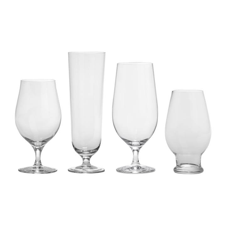 Beer tasting sett ølglass 4 deler - Klar - Orrefors