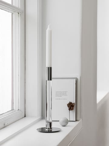 Lumiere lysestake 26,5 cm 2-pakning - Klar - Orrefors