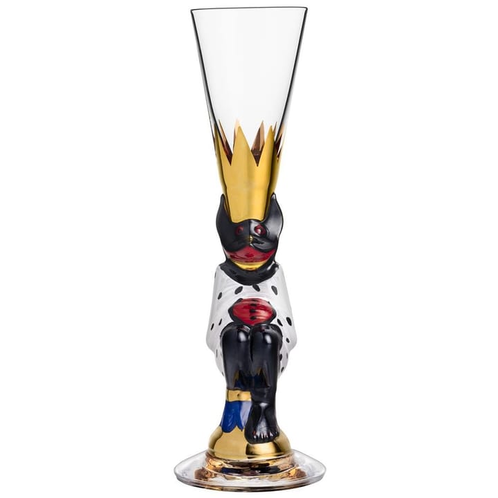 Nobel snapsglass 4 cl - hvit - Orrefors