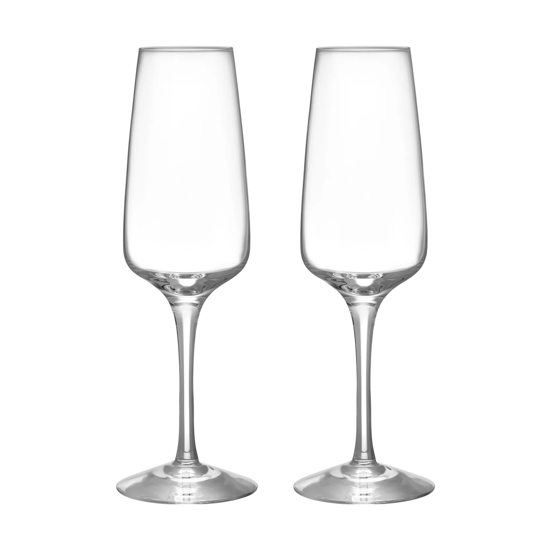 Pulse champagneglass 28 cl 2-pakning, Klar Orrefors