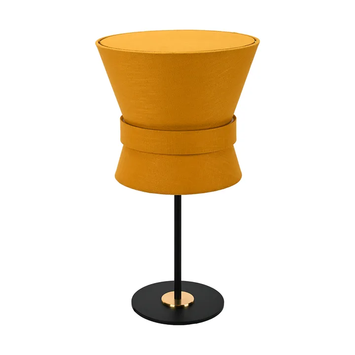 Bow bordlampe - Svart-yellow ochre, liten 50 cm - Örsjö Belysning