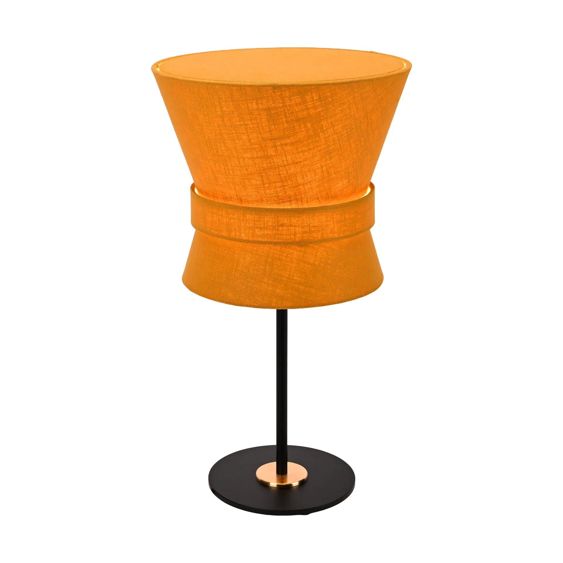 Bow bordlampe, Svart-yellow ochre, liten 50 cm Örsjö Belysning