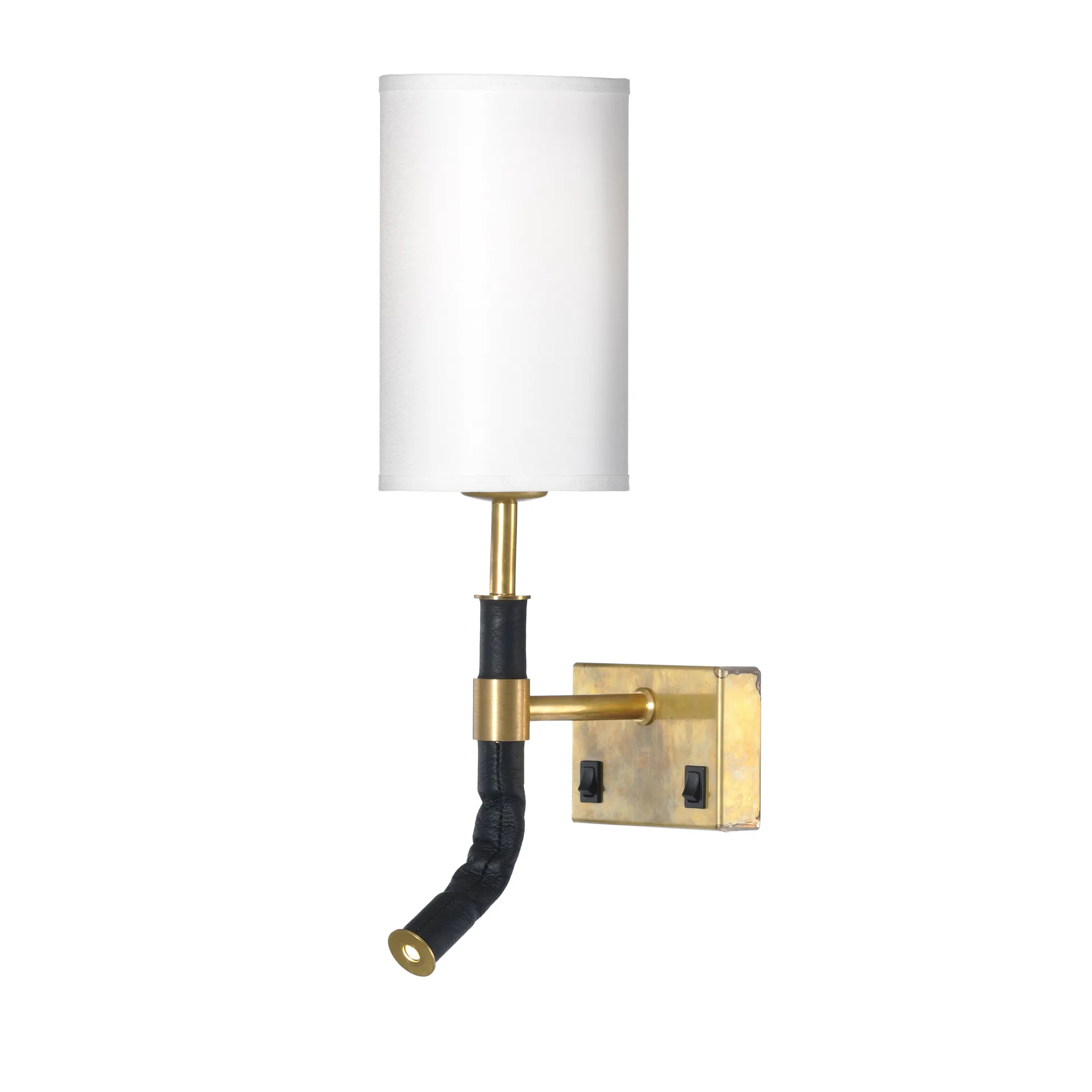 Butler vegglampe, rå messing Örsjö Belysning