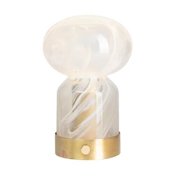 Essence Cloudy portabel bordlampe - Messing-glass - Örsjö Belysning