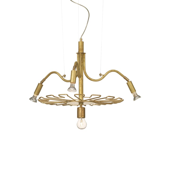 Karamell taklampe - Messing ubehandlet - Örsjö Belysning