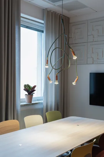 Ranka 5 taklampe - Olivengrønn - Örsjö Belysning