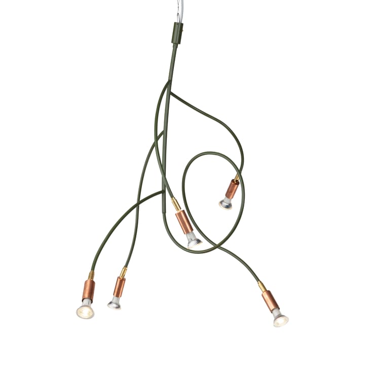 Ranka 5 taklampe - OlivGreen - Örsjö Belysning