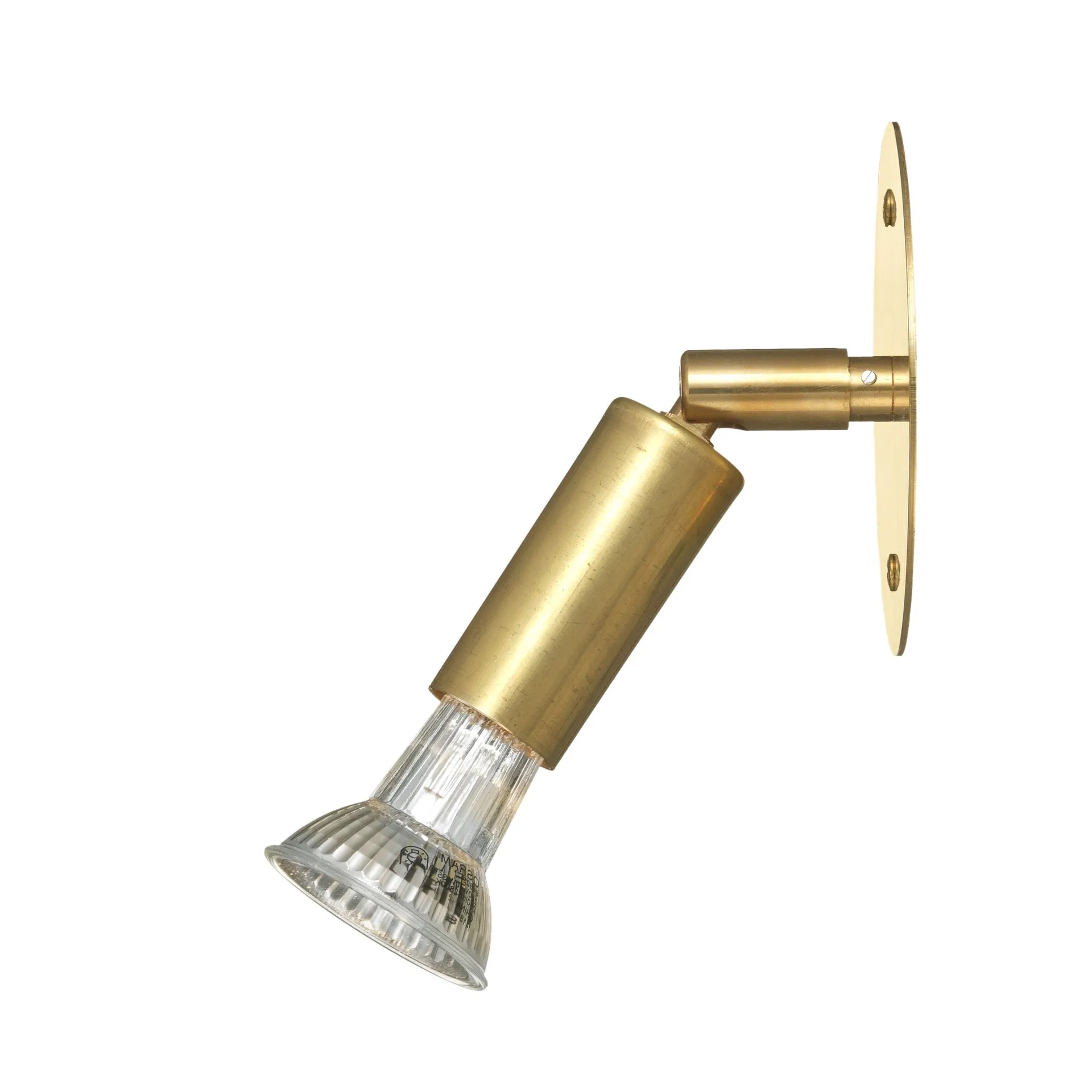 Star 1 vegglampe fast montasje, rå messing Örsjö Belysning