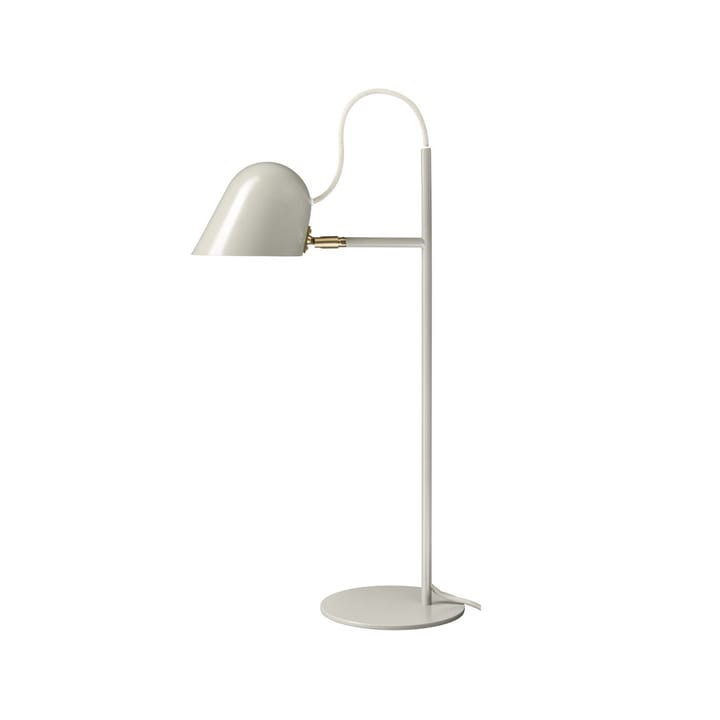 Streck bordlampe - Varm grå, varm grå tekstilledning - Örsjö Belysning