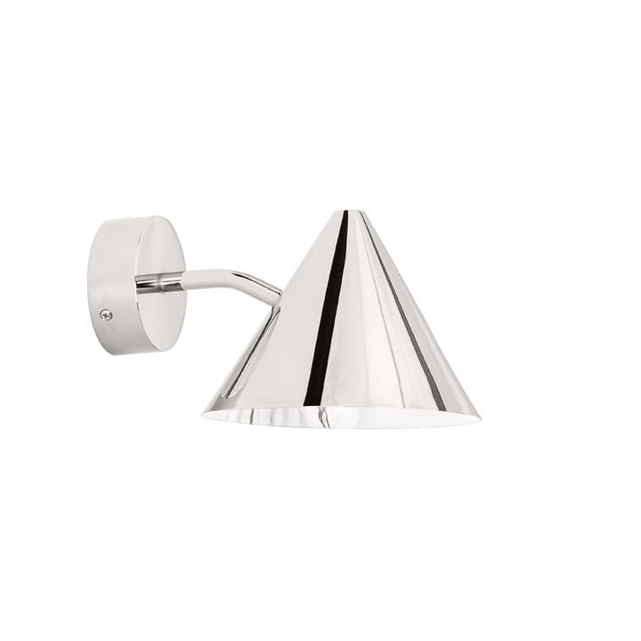 Tratten Mini vegglampe - Forkrommet messing, fast montering - Örsjö Belysning