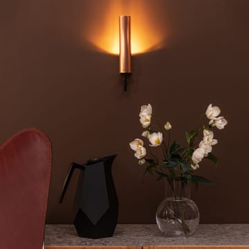 Visir vegglampe - ubehandlet kobber, fast montering - Örsjö Belysning