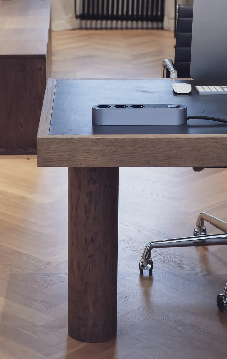 Edgar Power Bar grenuttak, Satin aluminium palett3