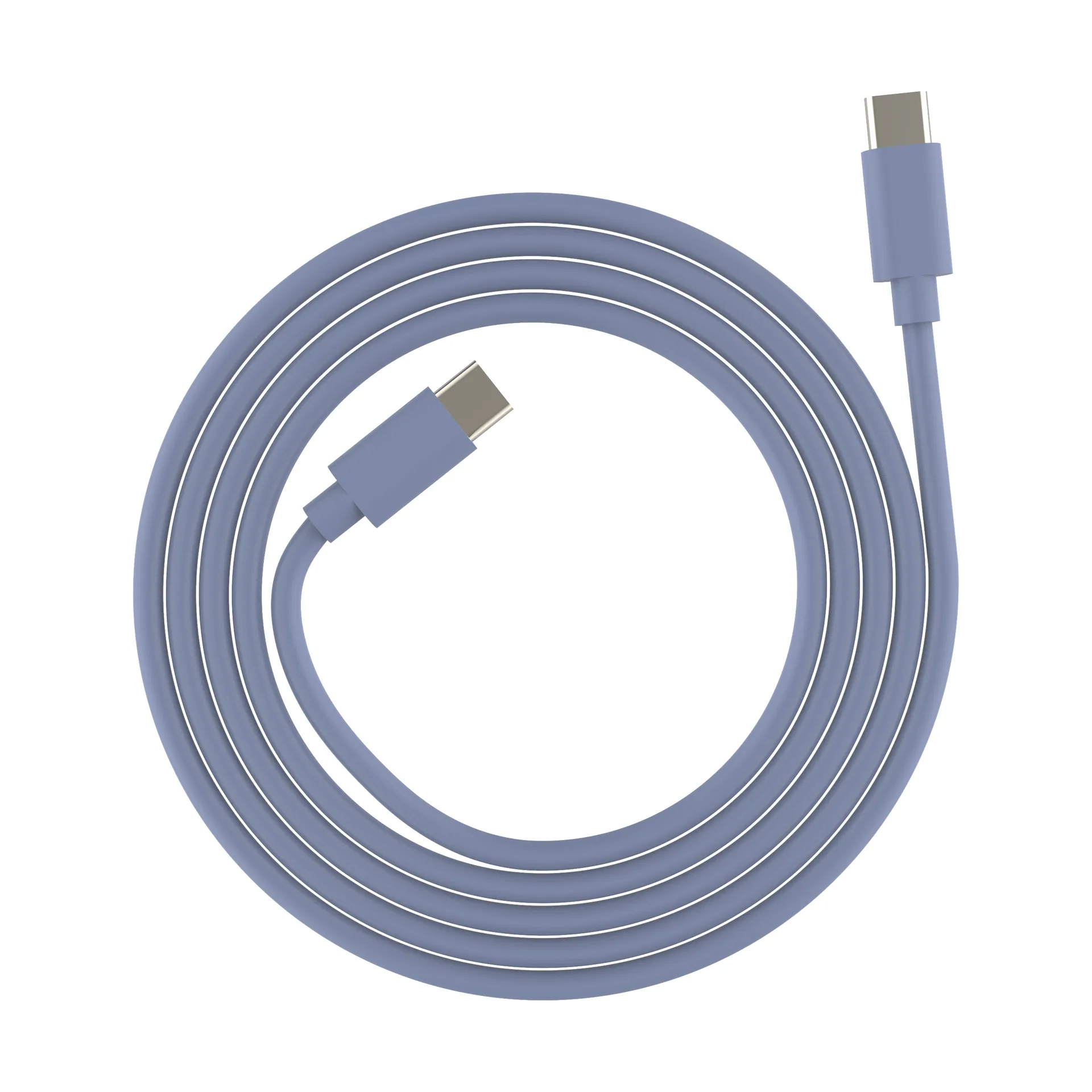 USB-C til USB-C-kabel 240 W, Kattegatt blue, 2 m palett3