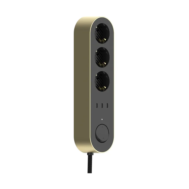 Edgar Power Bar grenuttak - Satin brass - Palette