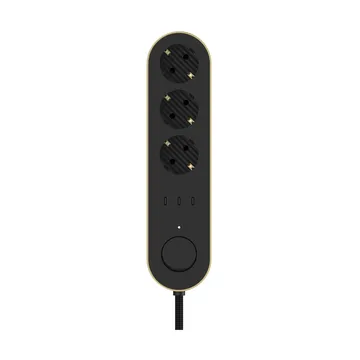 Edgar Power Bar grenuttak - Satin brass - Palette