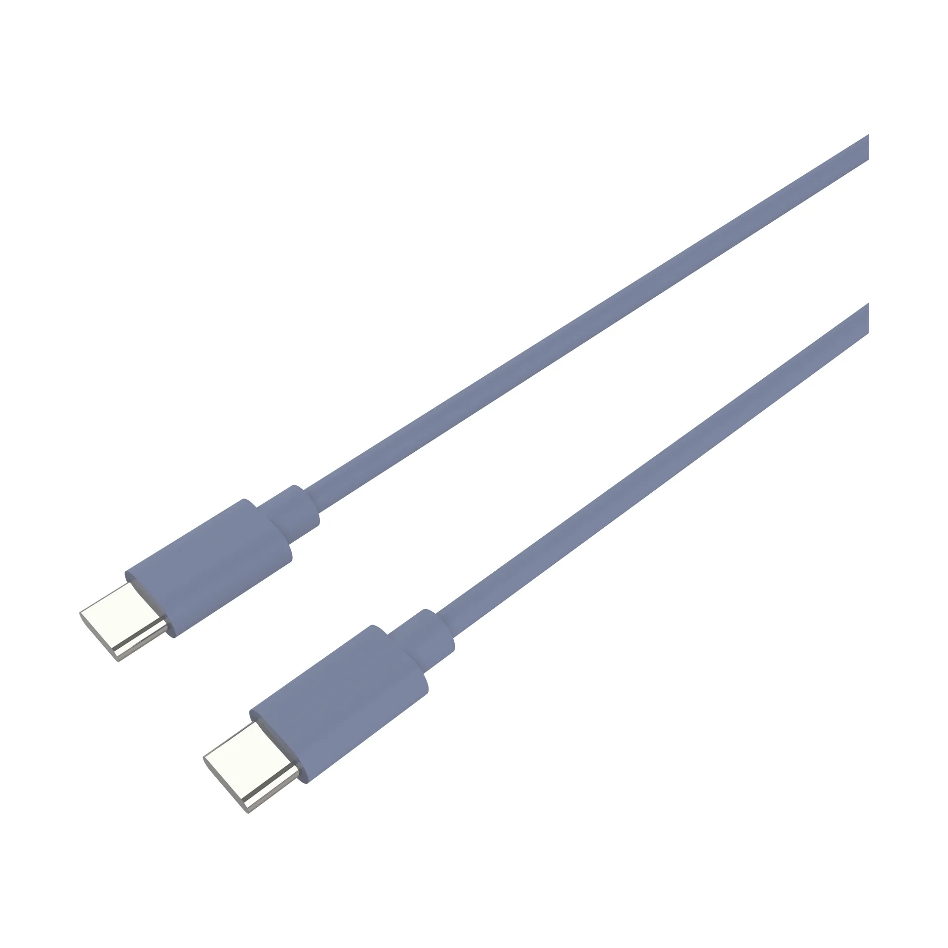 USB-C til USB-C-kabel 240 W, Kattegatt blue, 2 m Palette