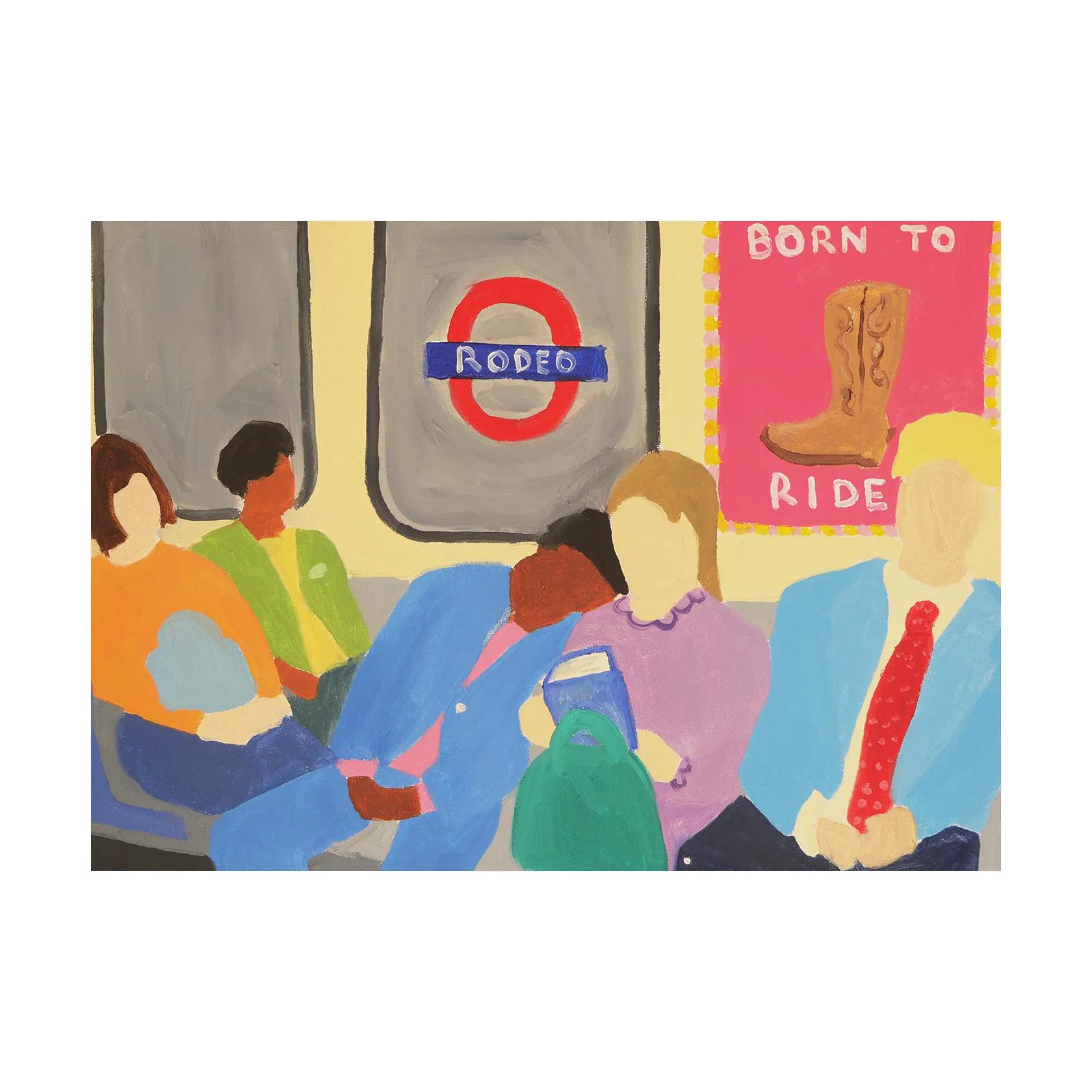 Born To Ride poster, 30x40 cm Paper Collective