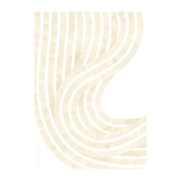 Entropy Sand 01 plakat - 30 x 40 cm - Paper Collective