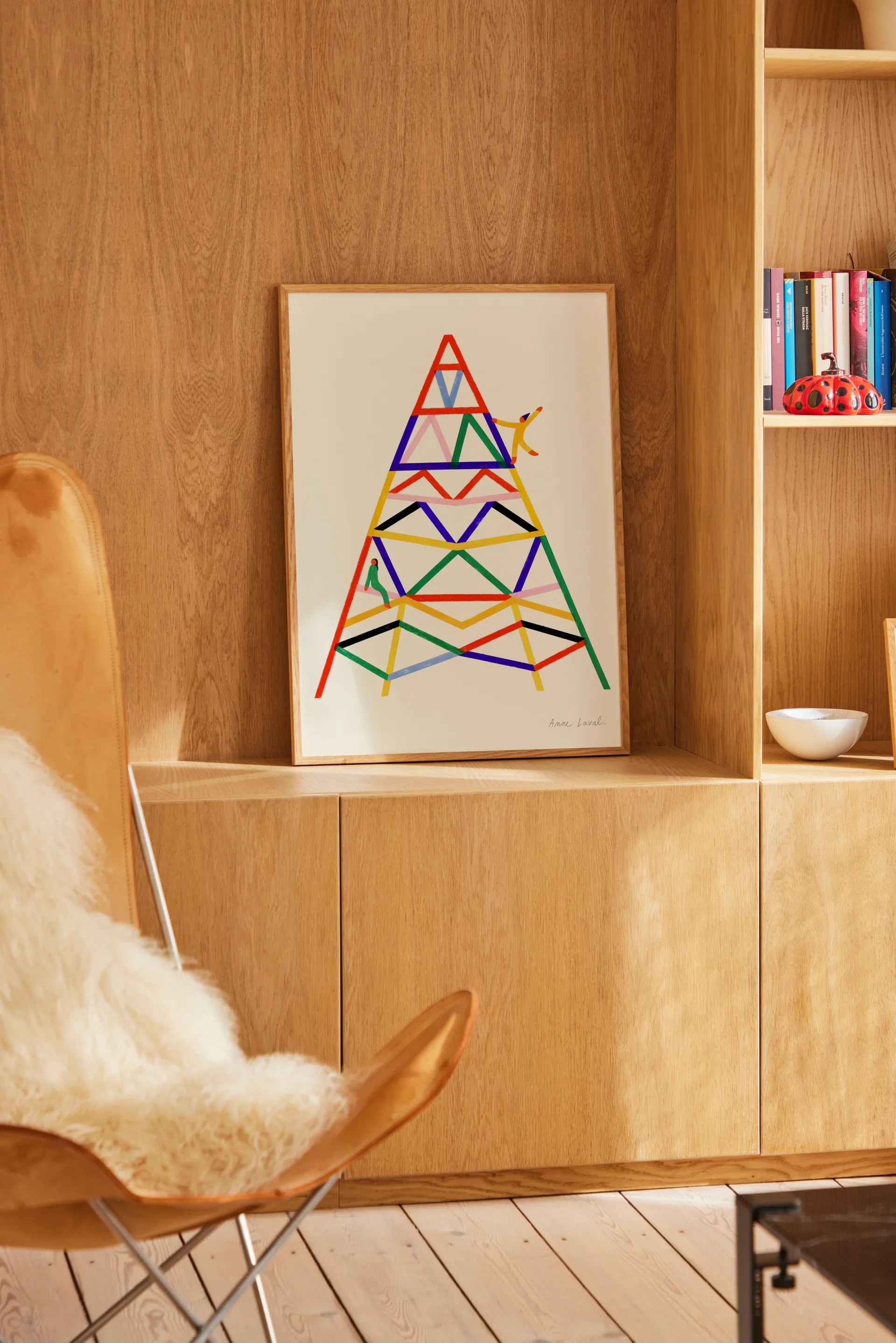 Escalader plakat, 50x70 cm Paper Collective