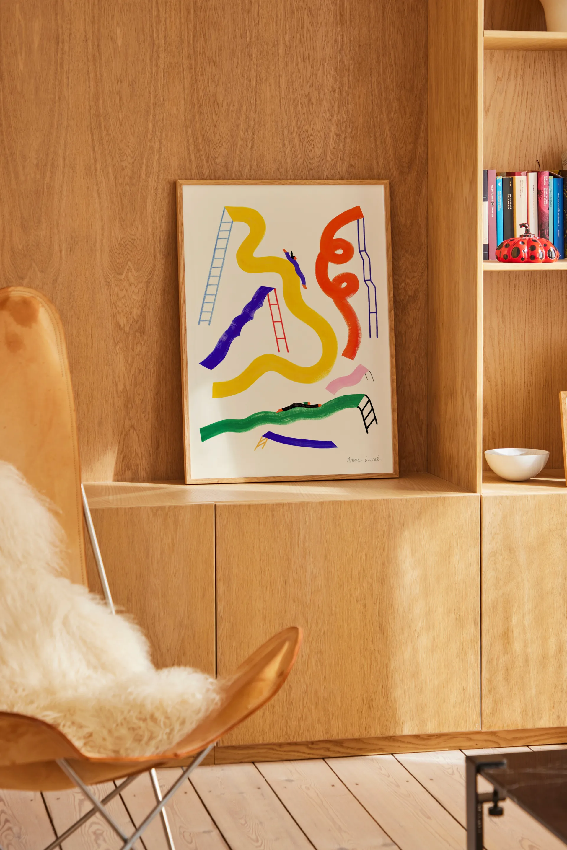 Glisser  plakat, 50x70 cm Paper Collective