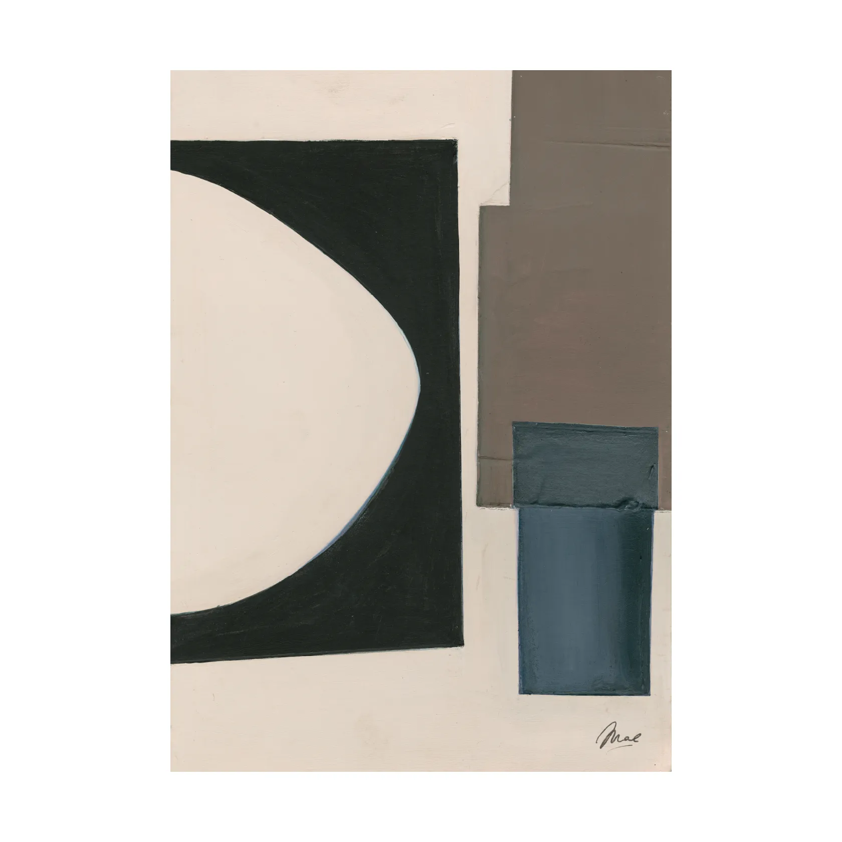 Lunar Light plakat, 50x70 cm Paper Collective