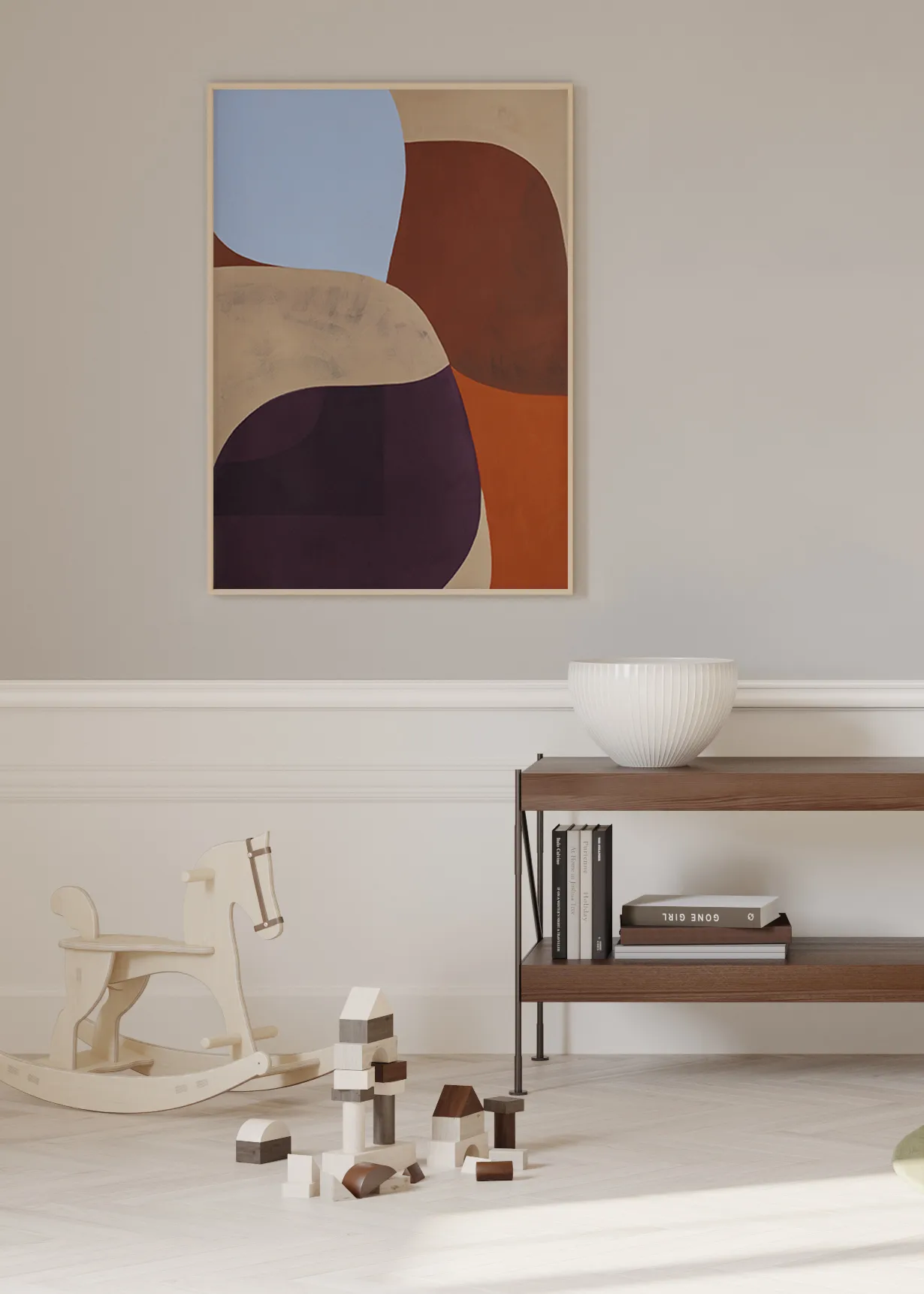 Painted Shapes 02 plakat, 30x40 cm Paper Collective