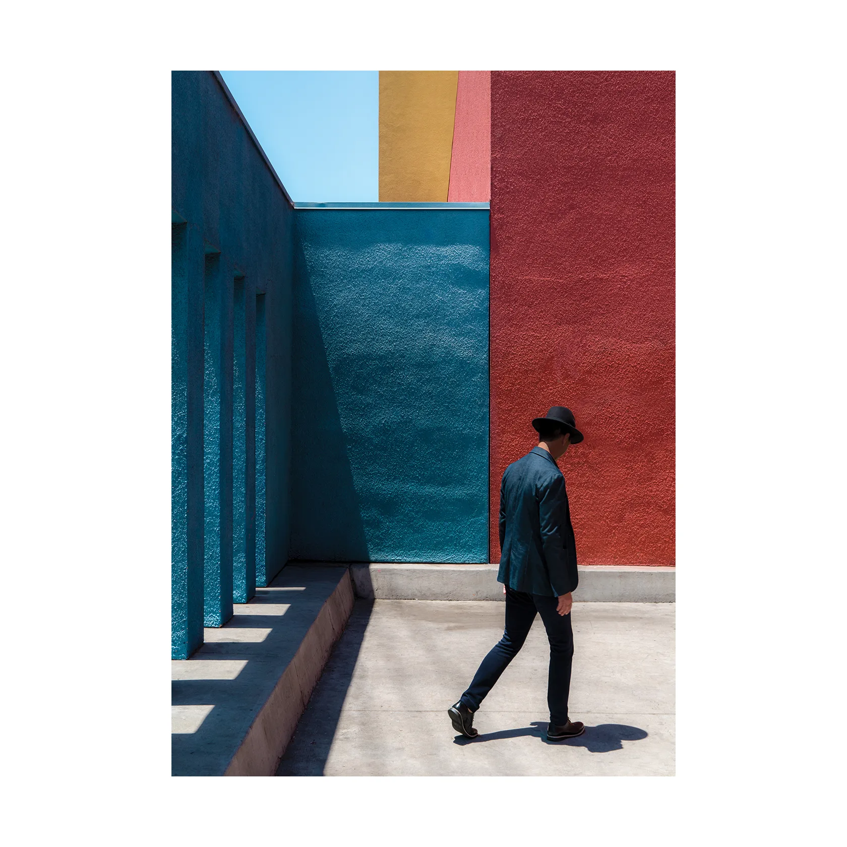 Primary Spaces plakat, 50x70 cm Paper Collective