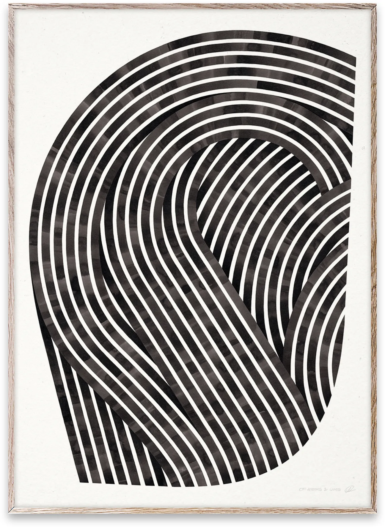 Quantum Fields 01 plakat, 30x40 cm Paper Collective
