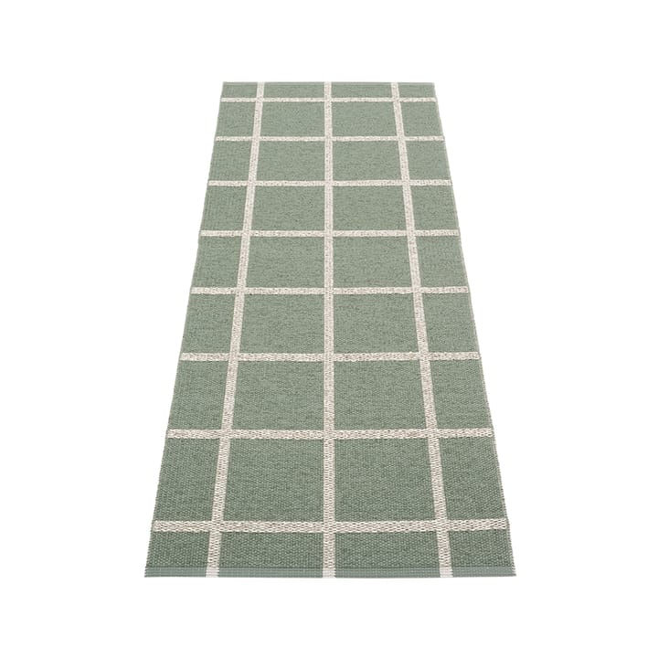 Ada løper - army/stone metallic, 70x225 cm - Pappelina