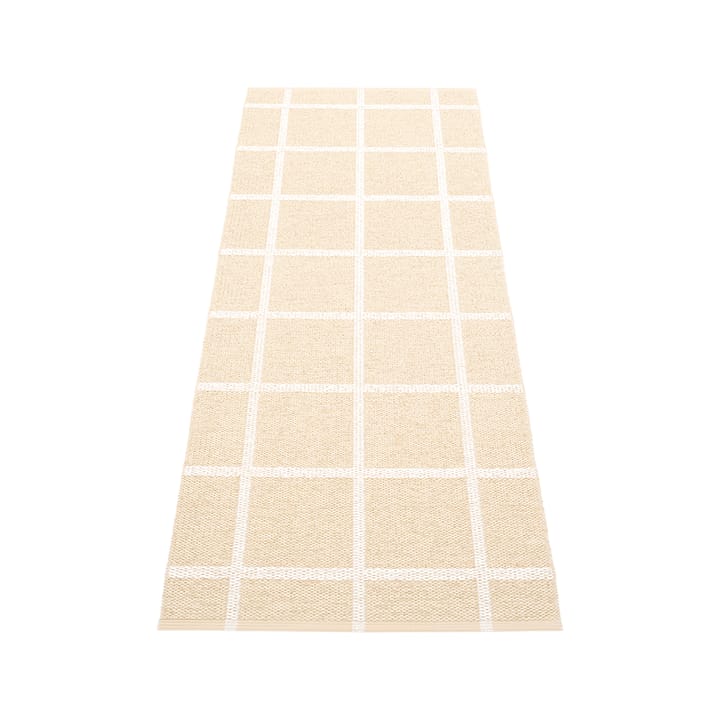 Ada løper - cream/white metallic, 70x375 cm - Pappelina