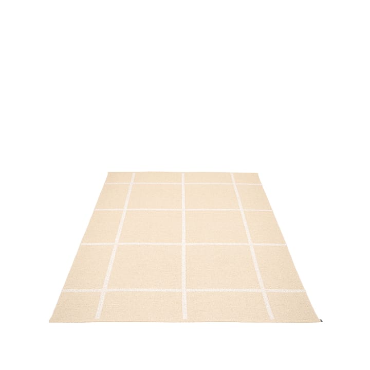 Ada teppe - cream/white metallic, 180x260 cm - Pappelina