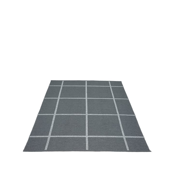 Ada teppe - granitt/grey metallic, 180x260 cm - Pappelina