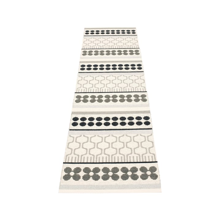 Asta løper, warm grey, 70x180 cm Pappelina