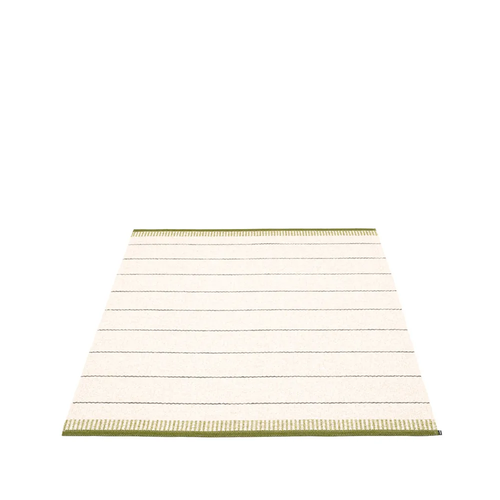 Belle teppe, dark olive, 140x200 cm Pappelina