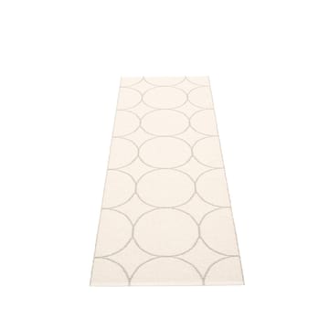 Boo løper - linen/vanilla, 70x200 cm - Pappelina