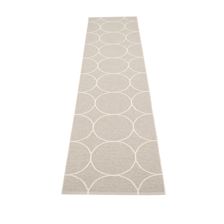 Boo løper - linen/vanilla, 70x300 cm - Pappelina