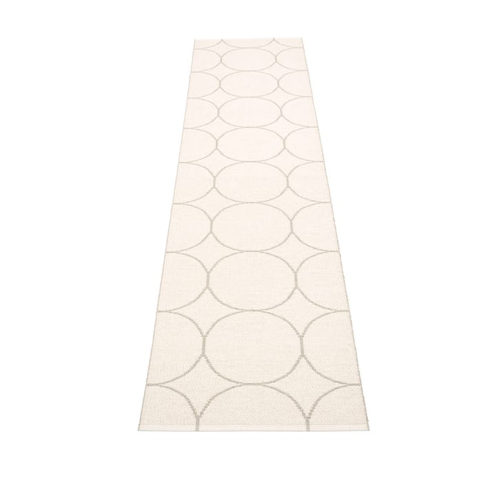 Boo løper, linen/vanilla, 70x300 cm Pappelina