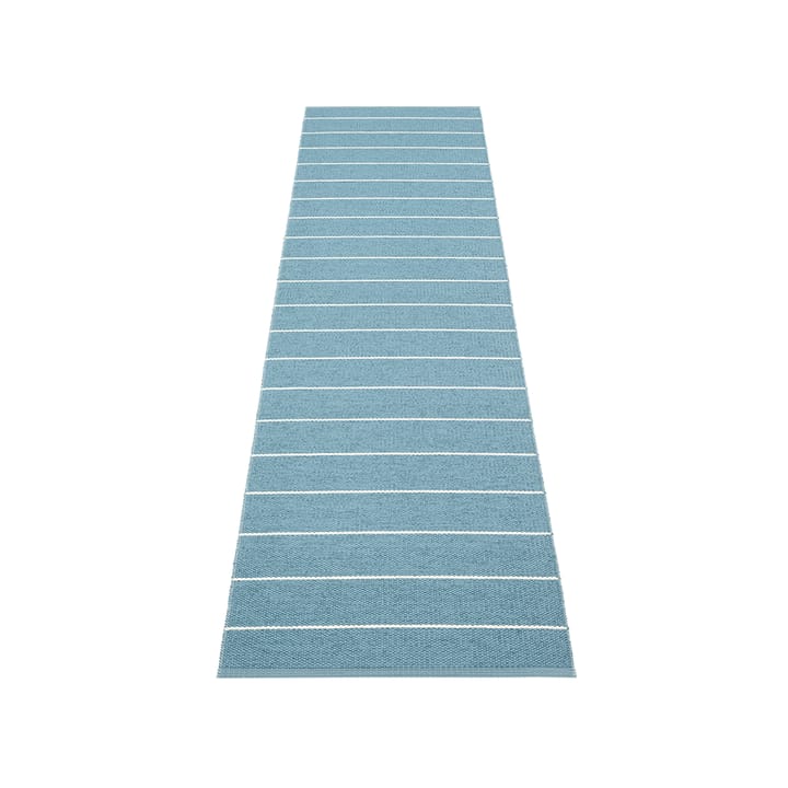 Carl løper, blue fog/dove blue, 70x350 cm Pappelina