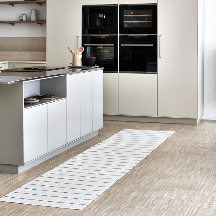 Carl løper, linen/beige, 70x350 cm Pappelina