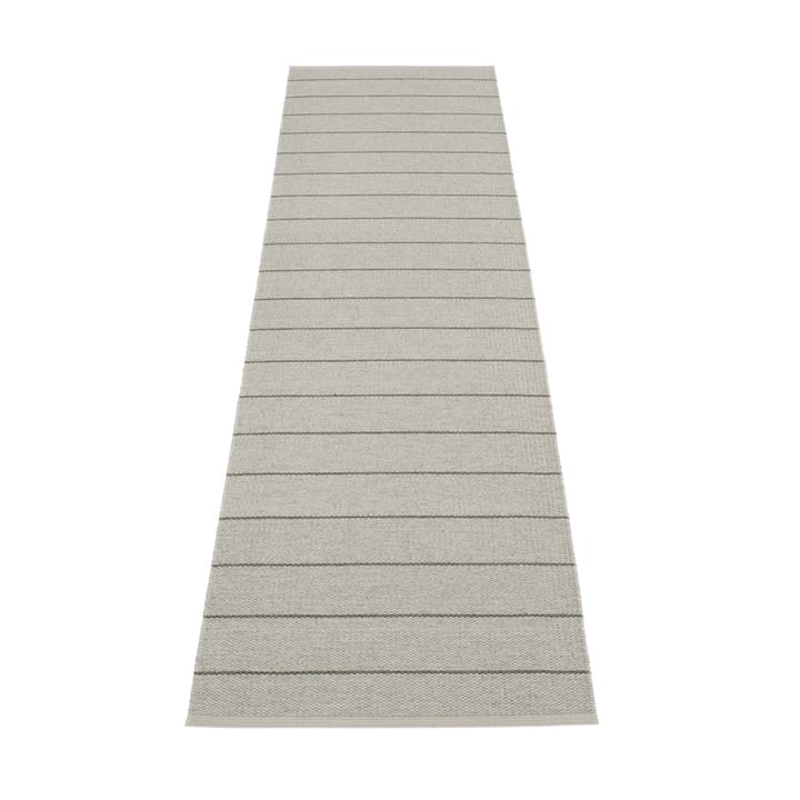 Carl løper - warm grey/fossil grey, 70x180 cm - Pappelina