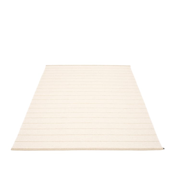 Carl teppe - vanilla/white, 180x260 cm - Pappelina