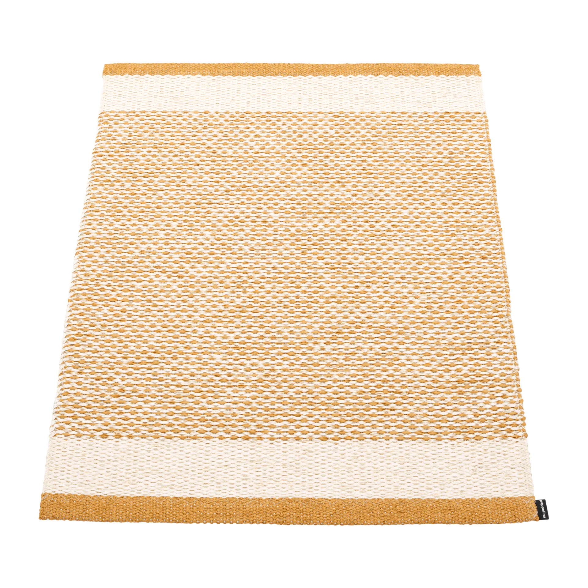 Edit plastteppe 60x85 cm, Ochre Pappelina