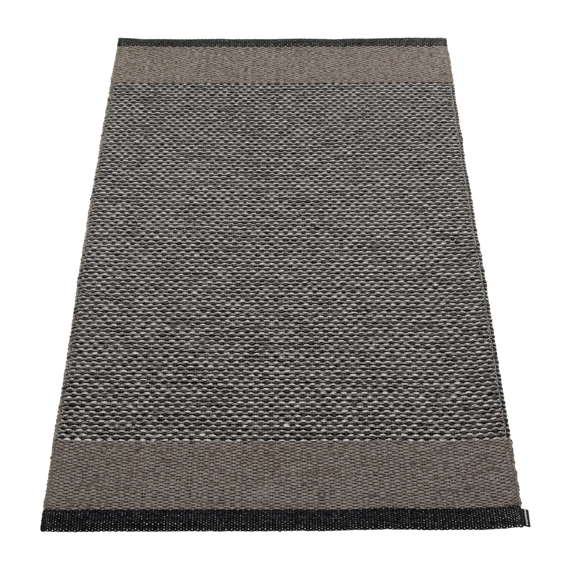 Edit plastteppe 70x120 cm, Black Pappelina