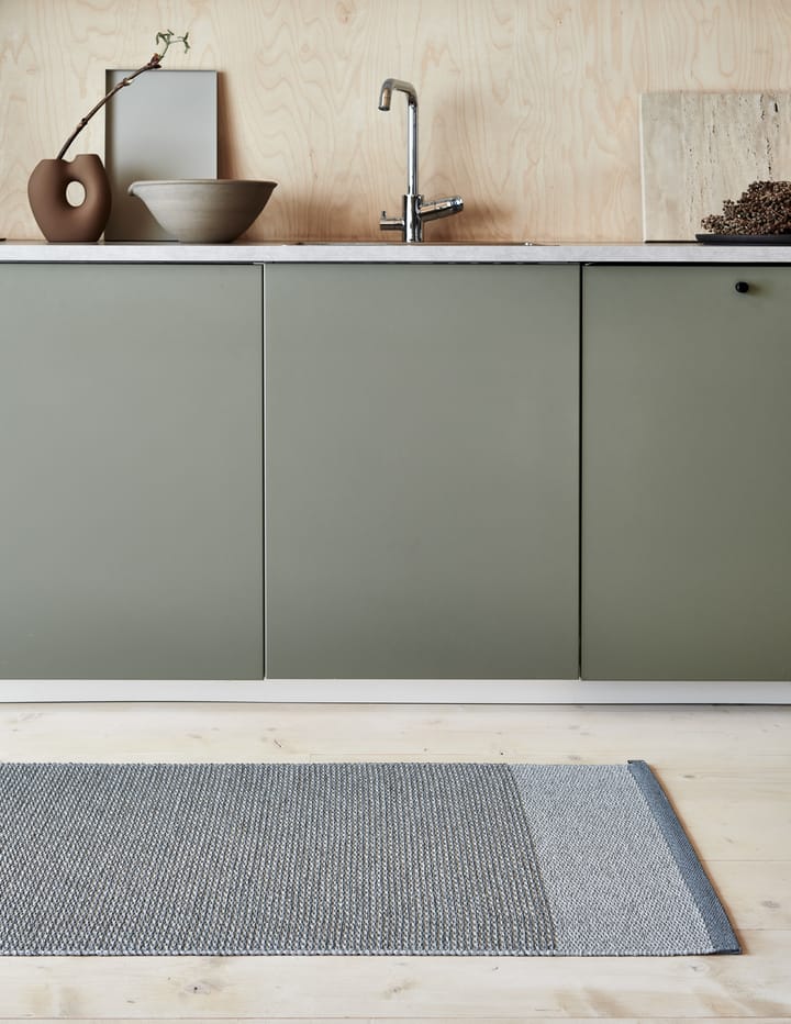 Edit plastteppe 70x120 cm, Dove blue Pappelina