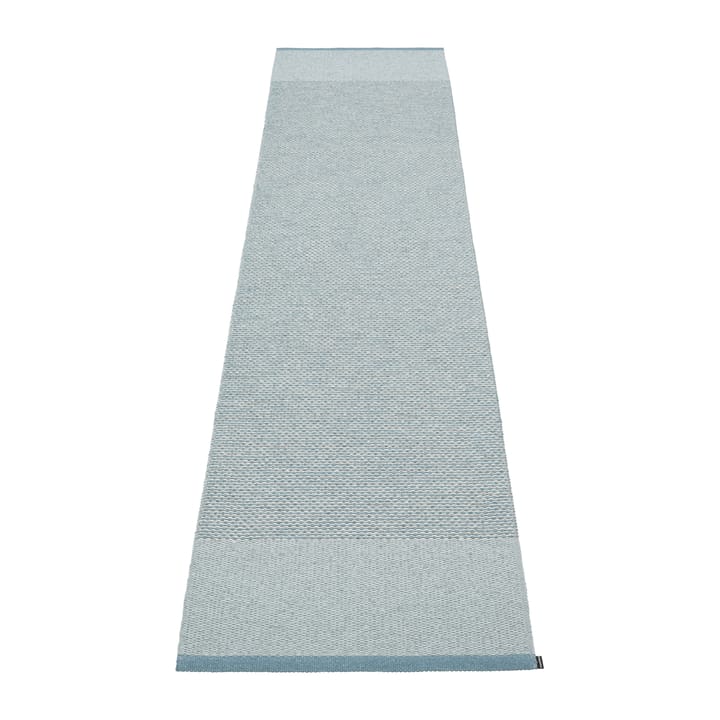 Edit plastteppe 70x300 cm - Dove blue - Pappelina