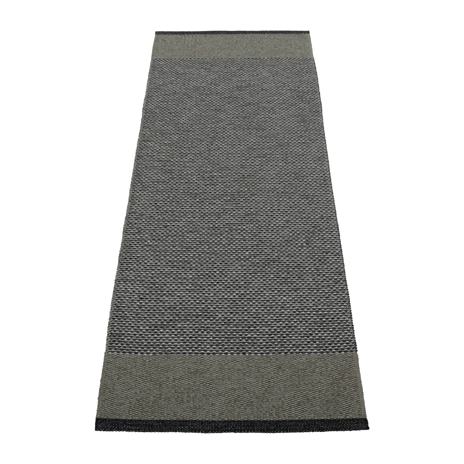 Edit plastteppe 85x260 cm, Black Pappelina