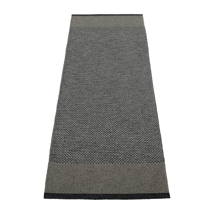 Edit plastteppe 85x260 cm - Black - Pappelina